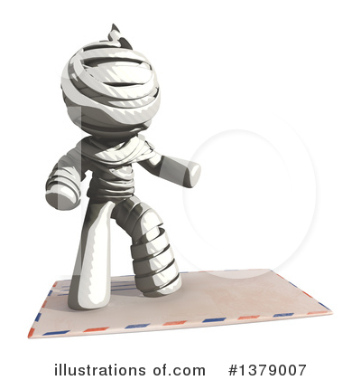 Royalty-Free (RF) Mummy Clipart Illustration by Leo Blanchette - Stock Sample #1379007