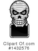 Mummy Skull Clipart #1432576 by Cory Thoman