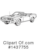 Muscle Car Clipart #1437755 by LaffToon