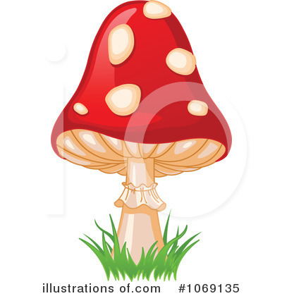 Mushroom Clipart #1069135 by Pushkin
