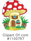 Mushroom Clipart #1100757 by visekart