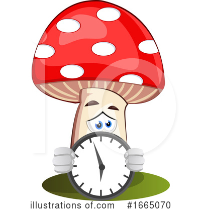 Royalty-Free (RF) Mushroom Clipart Illustration by Morphart Creations - Stock Sample #1665070