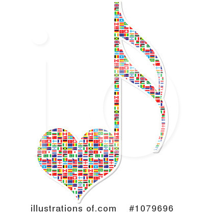 Music Clipart #1079696 by Andrei Marincas