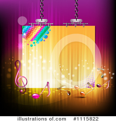 Royalty-Free (RF) Music Clipart Illustration by merlinul - Stock Sample #1115822