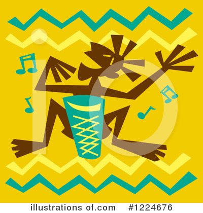 Royalty-Free (RF) Music Clipart Illustration by Andy Nortnik - Stock Sample #1224676