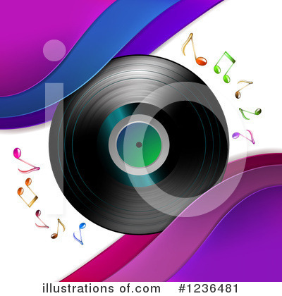 Royalty-Free (RF) Music Clipart Illustration by merlinul - Stock Sample #1236481