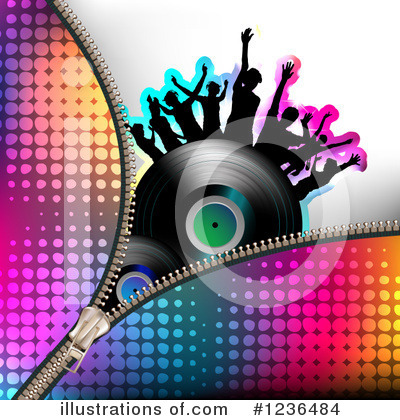 Royalty-Free (RF) Music Clipart Illustration by merlinul - Stock Sample #1236484