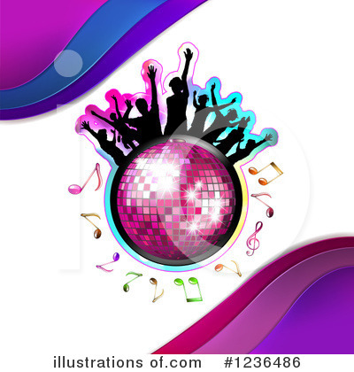 Royalty-Free (RF) Music Clipart Illustration by merlinul - Stock Sample #1236486