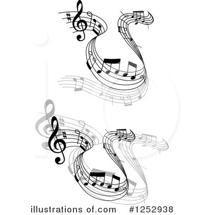 Royalty-Free (RF) Music Clipart Illustration by Vector Tradition SM - Stock Sample #1252938
