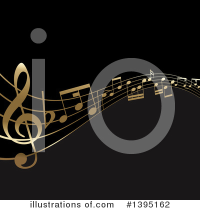 Music Notes Clipart #1395162 by KJ Pargeter