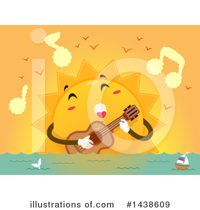Sun Character Clipart #1438609 by BNP Design Studio