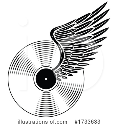 Vinyl Record Clipart #1733633 by Vector Tradition SM