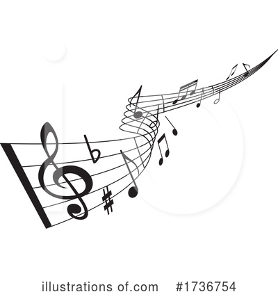 Royalty-Free (RF) Music Clipart Illustration by Vector Tradition SM - Stock Sample #1736754