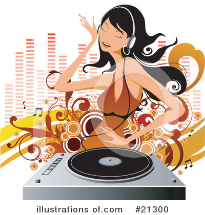 Royalty-Free (RF) Music Clipart Illustration by OnFocusMedia - Stock Sample #21300