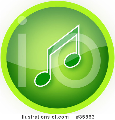 Royalty-Free (RF) Music Clipart Illustration by YUHAIZAN YUNUS - Stock Sample #35863