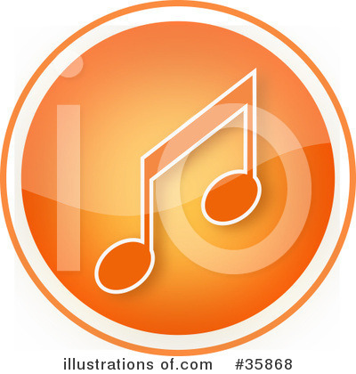 Royalty-Free (RF) Music Clipart Illustration by YUHAIZAN YUNUS - Stock Sample #35868