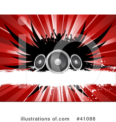 Royalty-Free (RF) Music Clipart Illustration by KJ Pargeter - Stock Sample #41088
