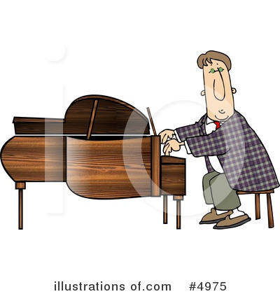 Pianist Clipart #4975 by djart