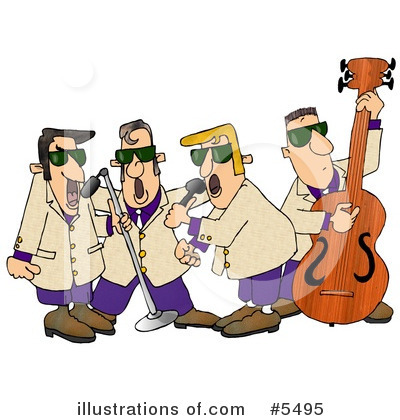 Royalty-Free (RF) Music Clipart Illustration by djart - Stock Sample #5495