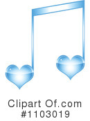 Music Note Clipart #1103019 by Andrei Marincas
