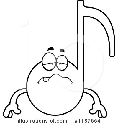 Royalty-Free (RF) Music Note Clipart Illustration by Cory Thoman - Stock Sample #1187664