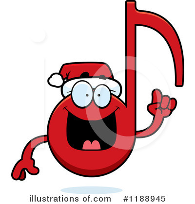 Royalty-Free (RF) Music Note Clipart Illustration by Cory Thoman - Stock Sample #1188945