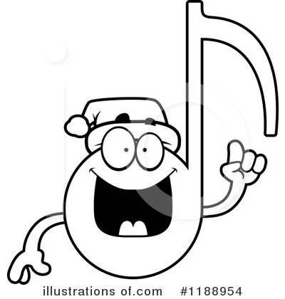 Royalty-Free (RF) Music Note Clipart Illustration by Cory Thoman - Stock Sample #1188954