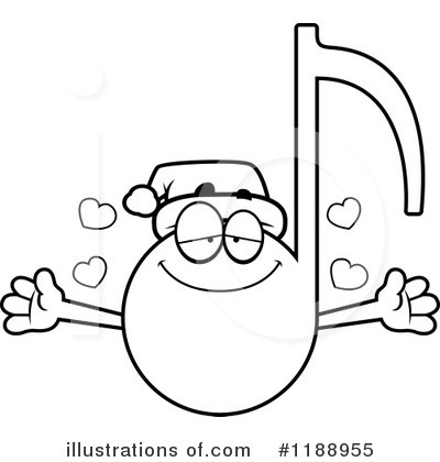 Royalty-Free (RF) Music Note Clipart Illustration by Cory Thoman - Stock Sample #1188955