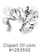 Music Notes Clipart #1253502 by Vector Tradition SM