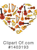 Musical Instrument Clipart #1403193 by Vector Tradition SM