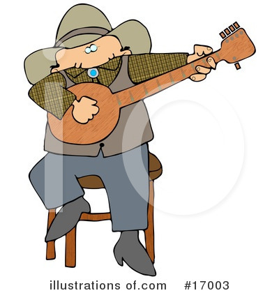Royalty-Free (RF) Musician Clipart Illustration by djart - Stock Sample #17003