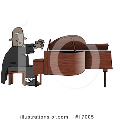 Piano Clipart #17005 by djart