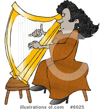 Harp Clipart #6025 by djart
