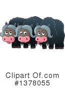 Musk Ox Clipart #1378055 by visekart