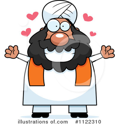Royalty-Free (RF) Muslim Clipart Illustration by Cory Thoman - Stock Sample #1122310