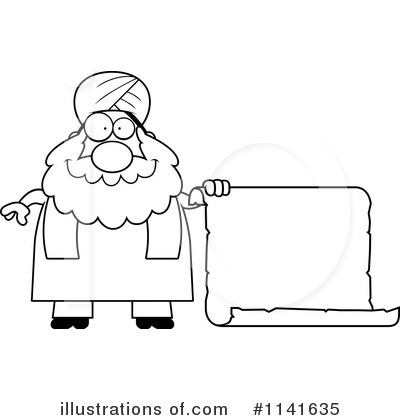 Royalty-Free (RF) Muslim Clipart Illustration by Cory Thoman - Stock Sample #1141635