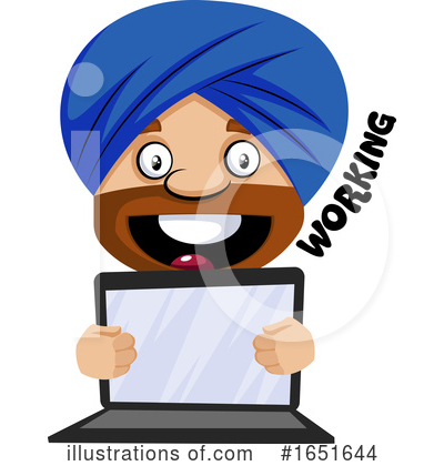 Royalty-Free (RF) Muslim Guy Clipart Illustration by Morphart Creations - Stock Sample #1651644