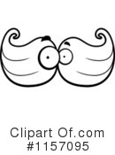 Mustache Clipart #1157095 by Cory Thoman