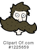 Mustache Clipart #1225659 by lineartestpilot