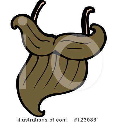 Royalty-Free (RF) Mustache Clipart Illustration by lineartestpilot - Stock Sample #1230861