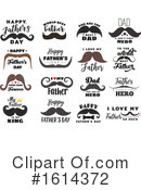 Mustache Clipart #1614372 by Vector Tradition SM