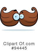Mustache Clipart #94445 by Cory Thoman