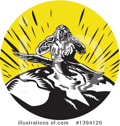Royalty-Free (RF) Mythology Clipart Illustration by patrimonio - Stock Sample #1394120