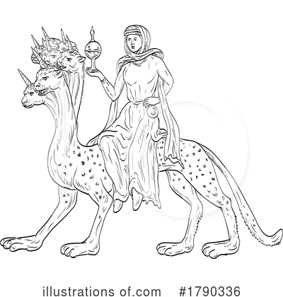 Royalty-Free (RF) Mythology Clipart Illustration by patrimonio - Stock Sample #1790336