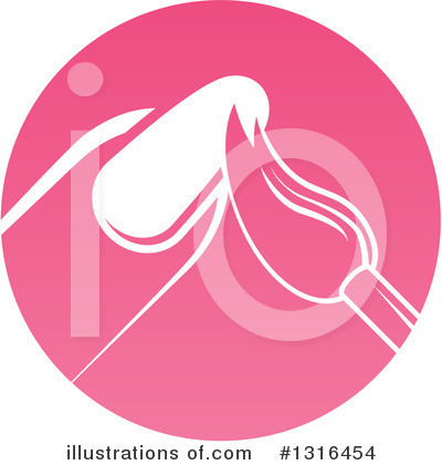Royalty-Free (RF) Nail Polish Clipart Illustration by AtStockIllustration - Stock Sample #1316454