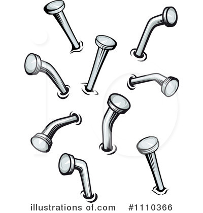 Royalty-Free (RF) Nails Clipart Illustration by Vector Tradition SM - Stock Sample #1110366