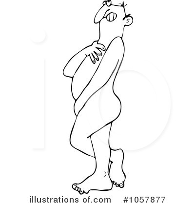 Royalty-Free (RF) Naked Clipart Illustration by djart - Stock Sample #1057877