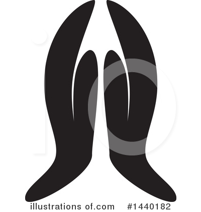 Royalty-Free (RF) Namaste Clipart Illustration by ColorMagic - Stock Sample #1440182