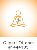 Namaste Clipart #1444105 by ColorMagic