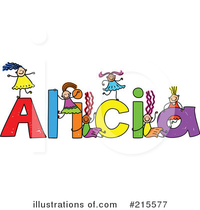 Royalty-Free (RF) Name Clipart Illustration by Prawny - Stock Sample #215577